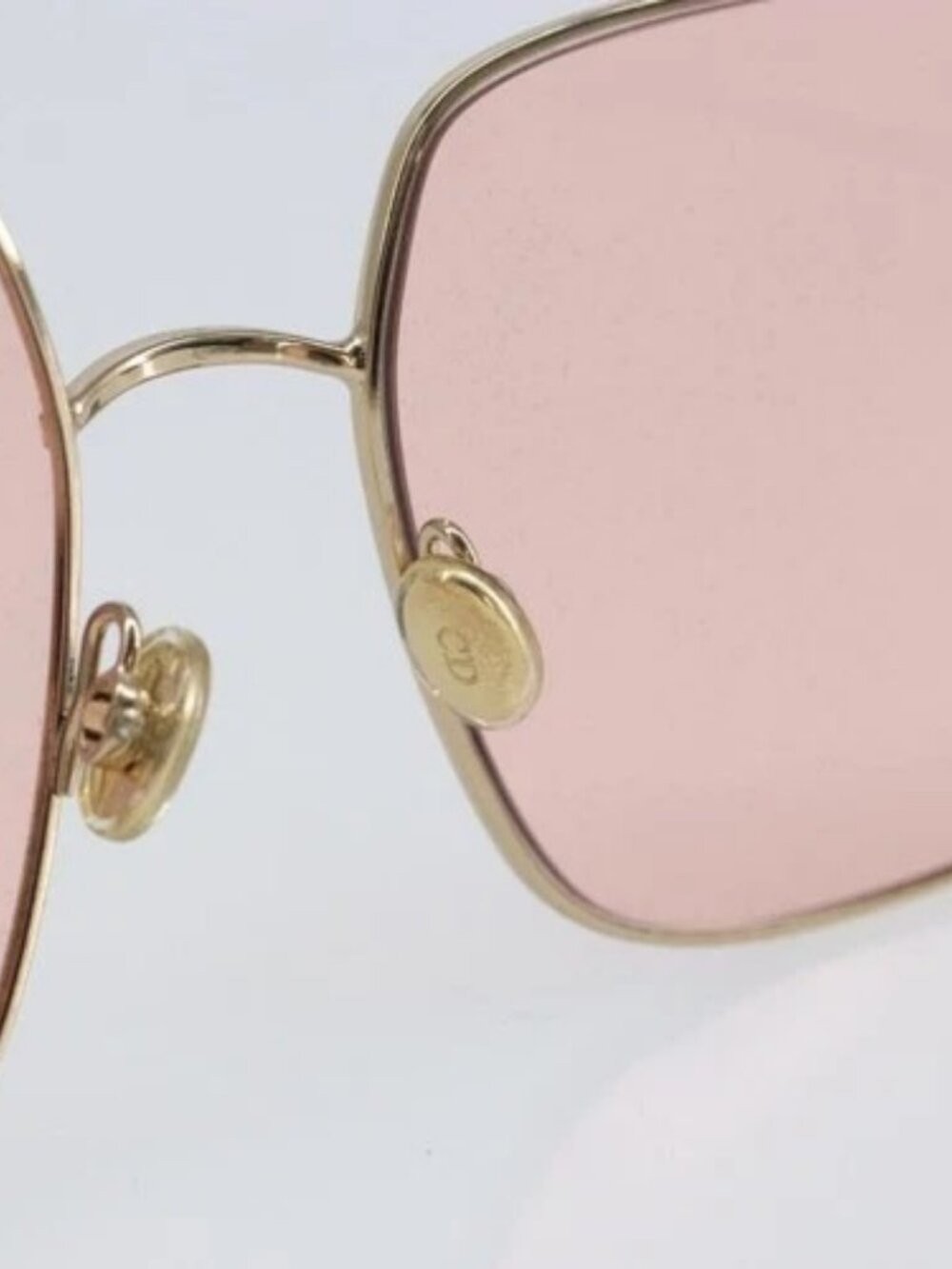 Christian Dior Sunglasses metal Pink Auth BA10311 - Picture 13 of 16